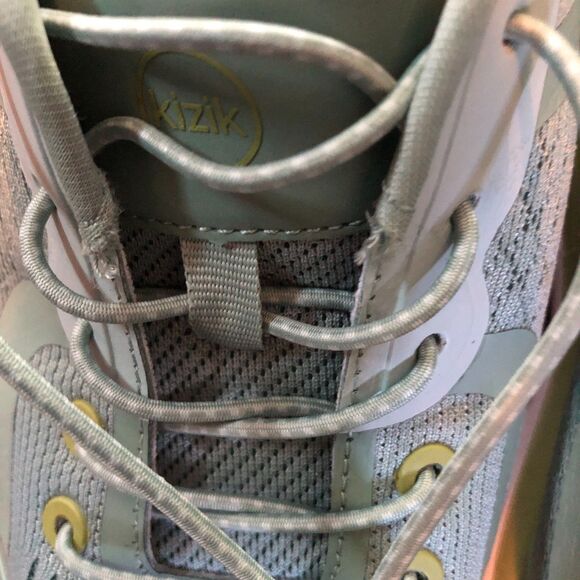 Kizik London Surf Spray Granite Green Womens Athletic Sneaker Sz 9 Slip On - Picture 9 of 16